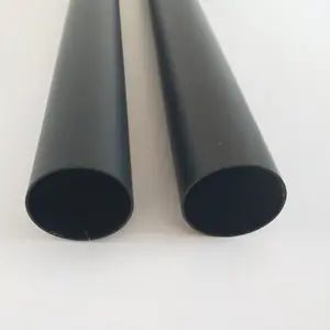 Đen Nhôm lều cực sản xuất 6061 oxi hóa màu đen ống nhôm