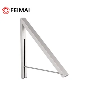 A <span class=keywords><strong>parete</strong></span> In Alluminio A Scomparsa Vestiti Piegante del Gancio, Organizzatore di Stoccaggio A Casa, Facilità di Installazione - Product Image 1