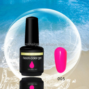 RNK 16 couleurs imbibent outre ongles gel polonais lueur dans le foncé UV gel polonais - Product Image 1