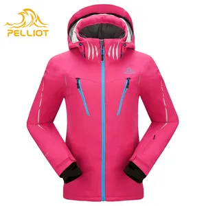 Giacca da sci impermeabile giacca a vento da neve abbigliamento colorato abbigliamento da sci per sport all'aria aperta