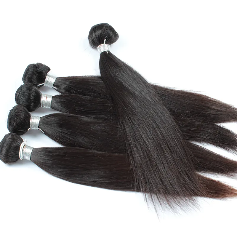 Raw genesis Brazilian virgin hair straight, smooth touching Brazilian straight hair