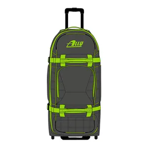 Custom Motor Outdoor Motorfiets Grote Rollende Racing Actieve Twee Wielen Gear Bag Motocross Sport Trolley