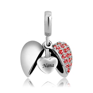 Ala del ángel cenizas recuerdo Memorial de acero inoxidable joyería de la cremación de enero de piedra de urna collar - Product Image 5