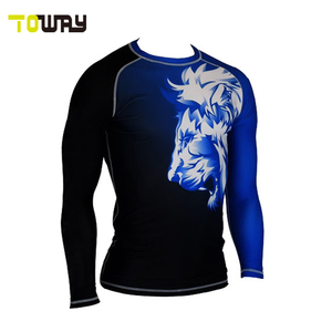 남성용 블랭크 MMA 래쉬가드 제조업체 - Product Image 3