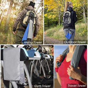 Tùy Chỉnh Có Thể Gập Lại Tấm Thể Thao OEM Micro Sợi Du Lịch Khăn - Product Image 2