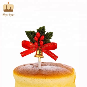 Lumières Magiques Décoration Instantanée Matériel Plastique Nouveauté Vert et Rouge 2.5X2.5CM Pics de Sapin de Noë<span class=keywords><strong>l</strong></span> en Promotion - Product Image 3