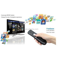 2.4GHz Mini Sans Fil Gyroscope Souris de Fly Air T2 Android Télécommande 3D Sens