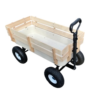 Hot Sale Children <strong>Wooden</strong> <strong>Garden</strong> Wagon <strong>Trolley</strong> - Product Image 5