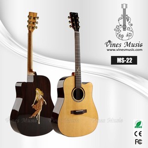 41 pulgadas <span class=keywords><strong>guitarra</strong></span> acústica global personalizado corte MS-22 - Product Image 1