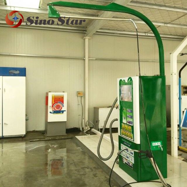 Просто Бросьте монету, вы можете использовать самостоятельное оборудование для мойки автомобилей