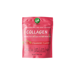 Lifeworth private label çilek lezzet tip <span class=keywords><strong>2</strong></span> hidrolize balık kollajen tozu - Product Image 4