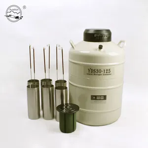 10l liquid nitrogen storage tank goat sperm container for artificial insemination