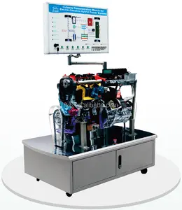 Cutaway gasolina-sistema de motor de potencia híbrido eléctrico, equipo educativo para escuela y centro de entrenamiento