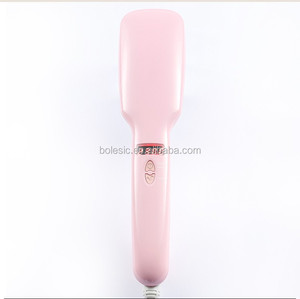 2016 vente chaude nouveau Anti-Brûlure Automatique Cheveux Massager Outil LCD Défrisage Brosse De Électrique - Product Image 2