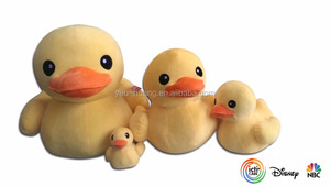 Pato amarillo con sombrero de Navidad Animal relleno Juguete de peluche Fabricante de animales de peluche Proveedor Fabricante de fábrica - Product Image 3