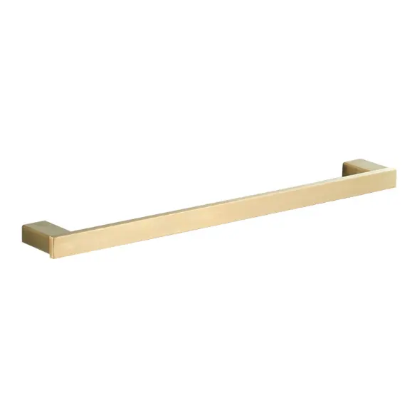 Edelstahl Handtuch Halter Moderne Badezimmer Zubehör Rack Wand Montiert Gebürstet Gold Handtuch Bar