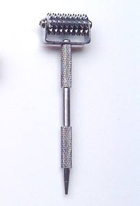 Metal Rulo cilt masajı prob pimi akupunktur kulak akupunktur noktası masaj iğne aracı - Product Image 3