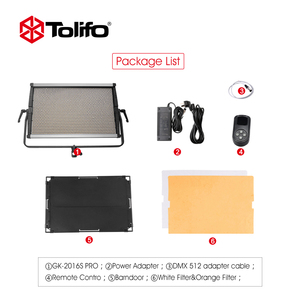 Tolifo Haute Lumen 14400LM Longue Durée <span class=keywords><strong>de</strong></span> Vie 120 W LED Photographie La Lumière <span class=keywords><strong>Film</strong></span> Éclairage Photo Studio Équipement - Product Image 6