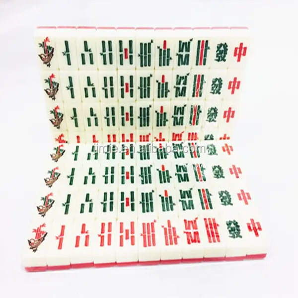 Mahjong de plástico japonês, personalize