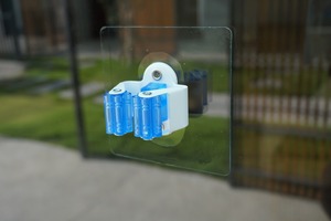 BROOM MOP HOLDER, BROOM GRIPPER HOLD SELF <b>ADHESIVE</b> REUSABLE NO DRILLING SUPER ANTI-SLIP <b>WALL</b> MOUNTED STORAGE RACK - Product Image 5