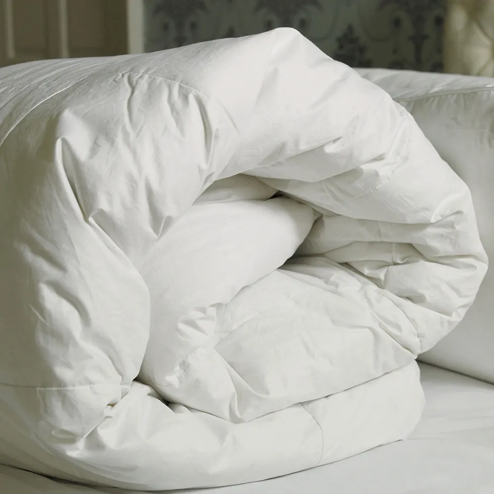 Японское удобное мягкое стеганое Белое Гусиное одеяло для взрослых