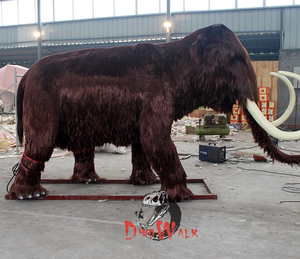 Simulación de la Era de Hielo, Mamut de Tamaño Real con Colmillos Largos, Fabricación - Product Image 2