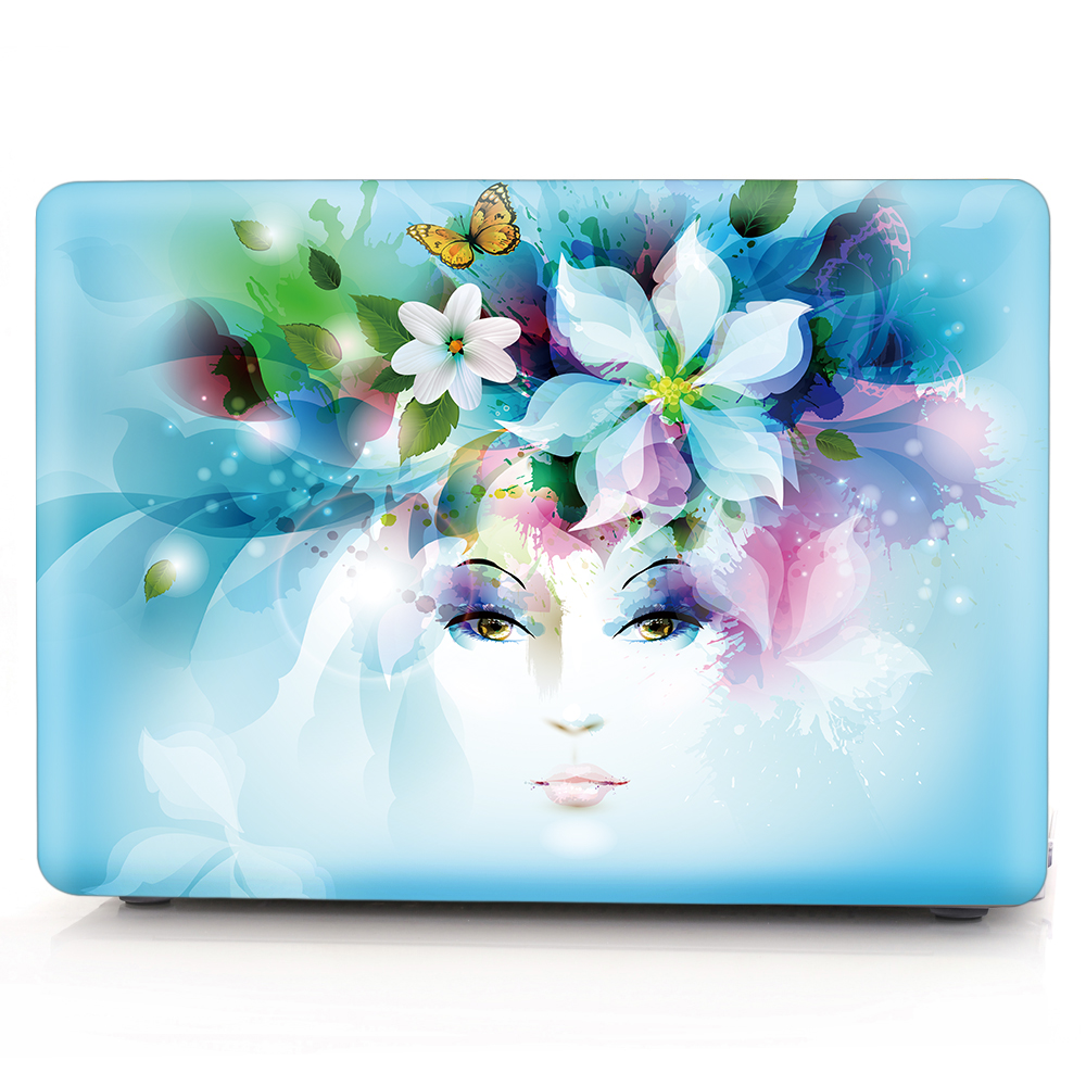 Fille de fleur-Multicolore