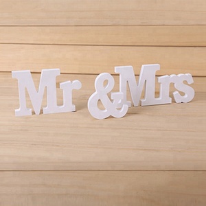 <span class=keywords><strong>Letras</strong></span> <span class=keywords><strong>de</strong></span> <span class=keywords><strong>Madera</strong></span> para Mesa <span class=keywords><strong>de</strong></span> Boda, Decoración Náutica, Artículo para Eventos y Fiestas, Sr. y Sra. - Product Image 5