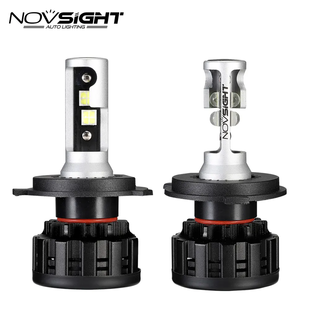 Novsight 6500k trắng, mát lạnh màu sắc phù hợp với cho cree chip xph50 h4 đèn pha 16000LM 60 W H4 Led Đèn Pha Đèn Pha