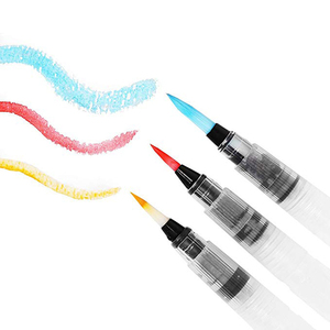 Pinceau portable de 155 mm, pinceau à eau, crayon, pinceau à eau doux pour débutants en peinture, dessin, fournitures artistiques - Product Image 1