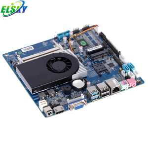 ผู้ผลิตจีน เมนบอร์ด Thin Mini-ITX รองรับไฟ DC 12V 19V ใช้ได้กับซีพียู <span class=keywords><strong>Intel</strong></span> Skylake-U Celeron Gen 6th Celeron 3855U (I3/I5/I7) - Product Image 4