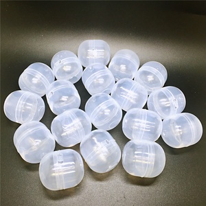Bola Plastik PP Warna-warni Diameter 3X3.5Cm, Bola Kapsul Kosong Murah untuk Mesin Penjual Mainan - Product Image 3