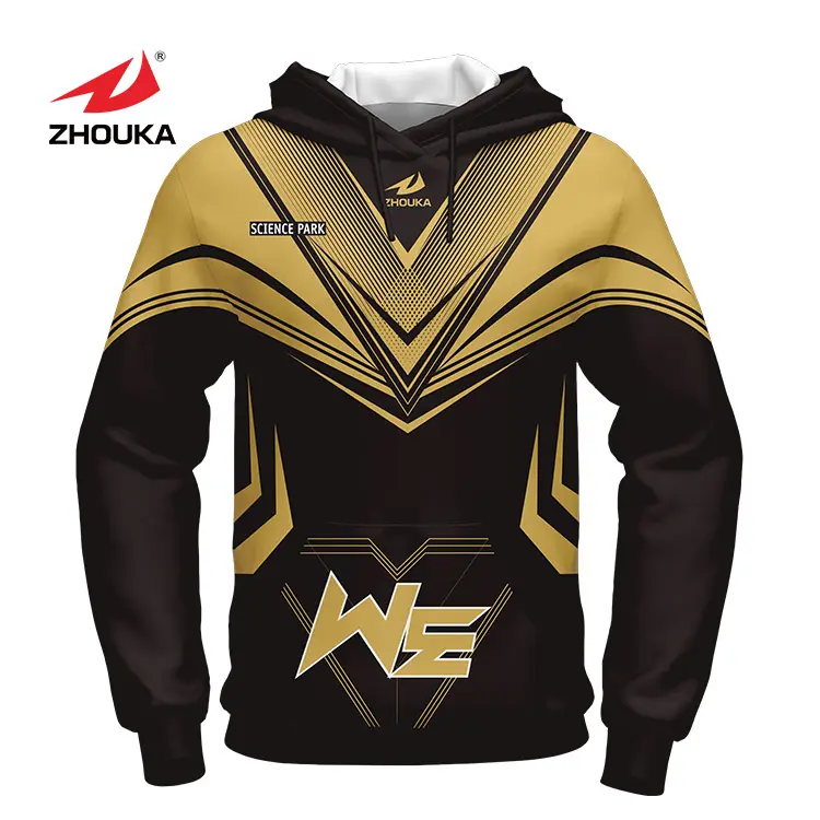 Großhandel Custom OEM High End Qualität Hoody Sweater Men Print