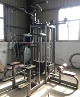 Estaciones multifunción de fitness comercial OEM, equipo de gimnasio en casa, máquina de cables cruzada, 5 estaciones a la venta