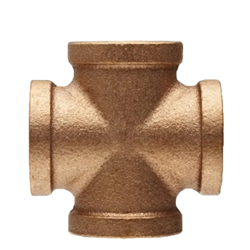 DZR/DR Brass Bronze Female Cross brass fittings for water supply
