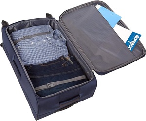 Pinghu Sinotex 3pcs Set 20 24 29 Inch Trolley Suitcase Roller <strong>Luggage</strong> Bag 4 <strong>Wheels</strong> <strong>Soft</strong> Polyester <strong>Luggage</strong> - Product Image 5