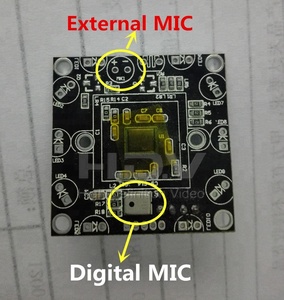 WDR Ex-view 0.01 Lux VGA 640*480 OmniVision CMOS Usb Stereo <strong>Camera</strong> Module with Digital Microphone 6mm Board Lens Narrow Angle - Product Image 5