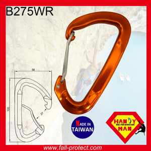 Mousqueton d'escalade pour hamac, en aluminium, pratique pour l'alpinisme, 11 pièces - Product Image 3