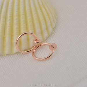 indian naso anello falso in acciaio chirurgico <span class=keywords><strong>piercing</strong></span> a basso costo corpo di spedizione gioielli libero - Product Image 2