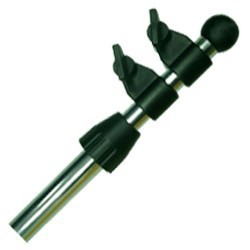 Mât de drapeau télescopique pour bateaux, tube en plastique et en aluminium, marque PAN-U - Product Image 2