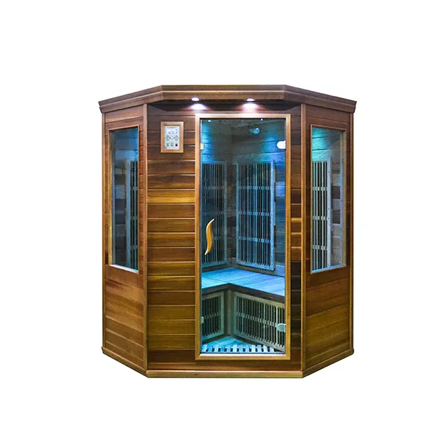 luxury infrared sauna room dry heat sauna
