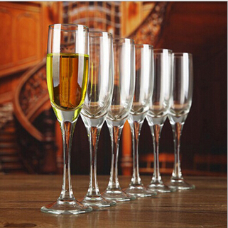 KCP-010 Premium Quality Crystal Champagne Flutes glass set of 4,BPA-free, Dishwasher safe