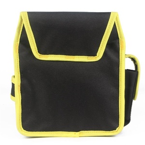 Meilleure pochette de ceinture d'outils d'électricien en toile Sac à outils à fermeture éclair Sac de rangement de jardinage robuste Toile utilitaire durable pliable - Product Image 4
