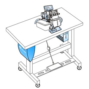 Máquina de Coser Overlock YAMATO con Motor DD, Inducción Automática, Succión y Dispositivo de Corte de Hilo - Product Image 4
