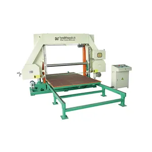 Machine de découpe horizontale de feuille d'éponge de mousse, Machine de découpe de bloc PU avec CE