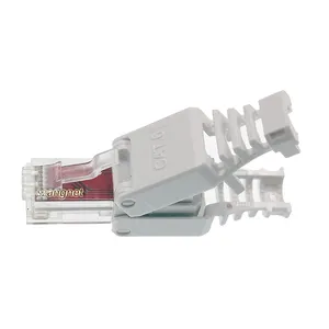 Cat.6 UTP aletsiz konnektör 8p8c RJ45 aletsiz Cat 6 konektörü