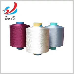Polyester DTY Fluorescent/Reflecting Yarn Shining yarn