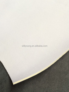 <strong>Neoprene</strong> <strong>Fabric</strong> 3mm White Both Sides <strong>Coated</strong> Polyester <strong>Fabric</strong> Elastic <strong>Rubber</strong> <strong>Neoprene</strong> <strong>Sheet</strong> Laminated Both <strong>Fabric</strong> 130cm White - Product Image 5
