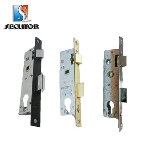 Cerradura de Embutir con Cilindro de Perfil, Versión 23mm, Acabado Negro - Product Image 2