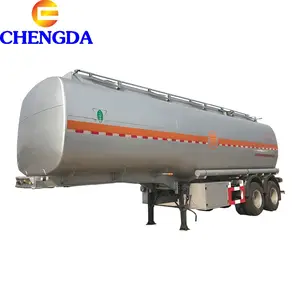 3 As 40000 42000 50000 Liter Benzine Gas Olie Tank Prijs Brandstof Tanker Truck Semi Trailer Diesel Waterpomp Met trailer